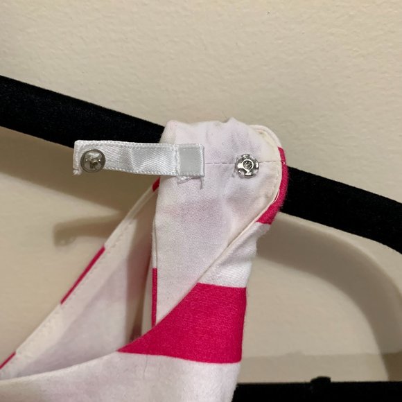 Lilly Pulitzer Pink & White Striped Party Dress - Picture 5 of 12